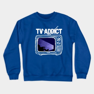 TV Addict 3 Crewneck Sweatshirt